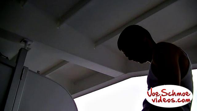 Brian gets his cock sucked on a boat