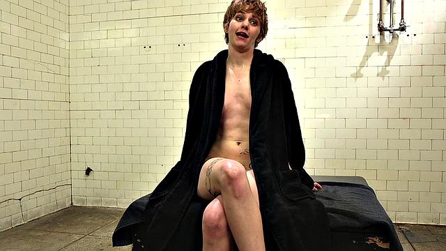 Gangbang slut drilled by hardcore guys in doggystyle