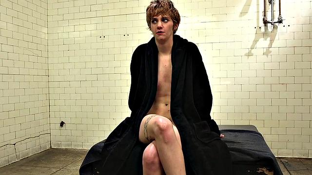 Gangbang slut drilled by hardcore guys in doggystyle