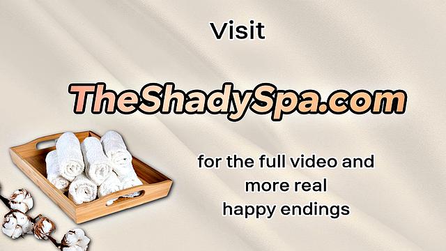 Cute masseuse gives a happy ending rubdown