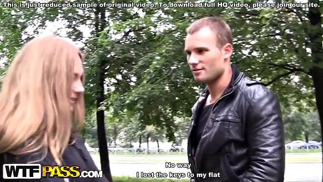 DP with busty blonde amateur