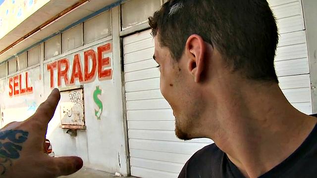 Nubian stud picked up and fucked in public outdoor