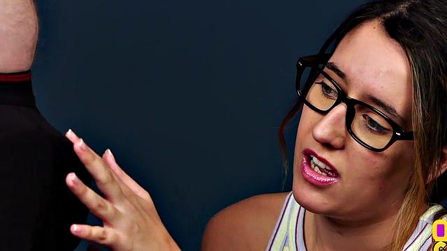 Spex CFNM spoils lad