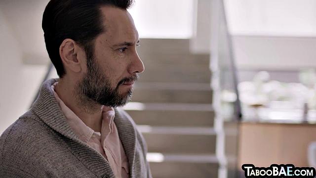 Blonde babe bouncing on lover cock