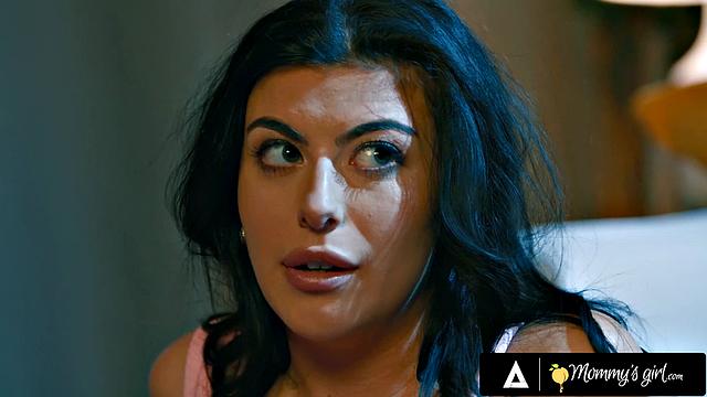 MOMMY'S GIRL - Shocked River Lynn Caught Stepmom Under Bestie Gal Ritchie's Blanket