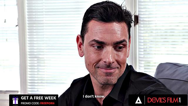 DEVILS FILM - Sexy 18yo Chanel Camryn Gets Her Ass Fucked By Older Man