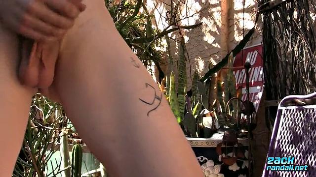 Hetero Guy Jerking Off in the Sun - Lucas Daniels