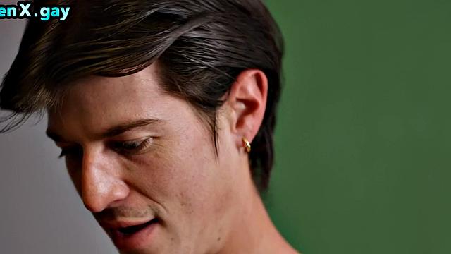 College stud bareback fucked in public classroom trio