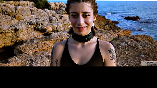 Gagging on cock and eating ass during submissive training