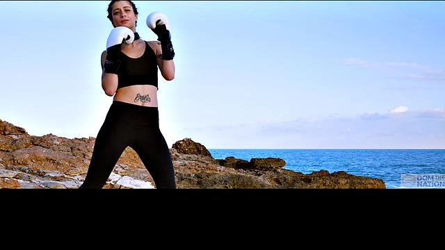 Gagging on cock and eating ass during submissive training