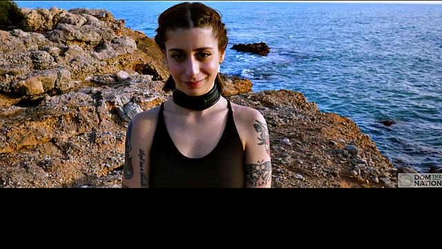 Gagging on cock and eating ass during submissive training