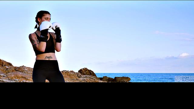 Gagging on cock and eating ass during submissive training