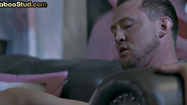 Taboo twink drilled by stepdaddy till cumshot