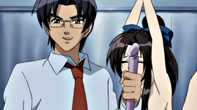 BDSM anime teen fucked in her tight pussy