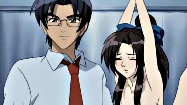 BDSM anime teen fucked in her tight pussy