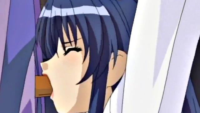 BDSM anime teen fucked in her tight pussy