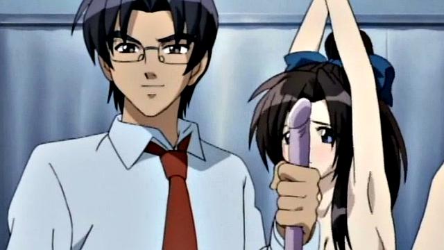 BDSM anime teen fucked in her tight pussy