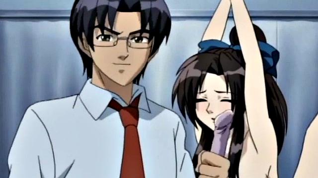 BDSM anime teen fucked in her tight pussy