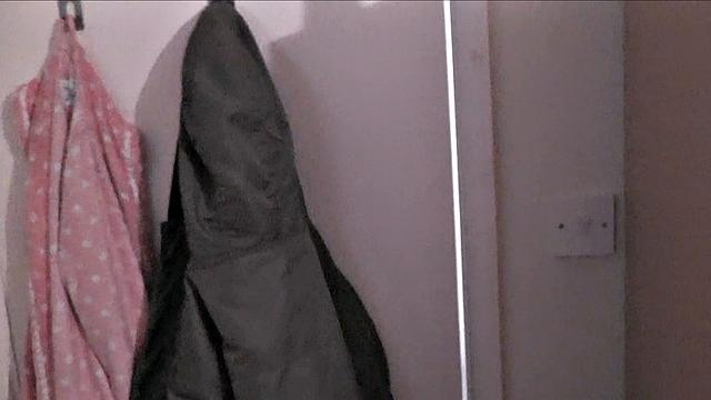 Eva and Jessica sucking on soldier's cock