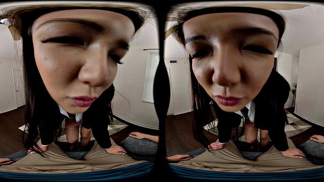 FORBVR - Your Horny Boss Jade Luv Asks You To Fuck For A Promotion POV