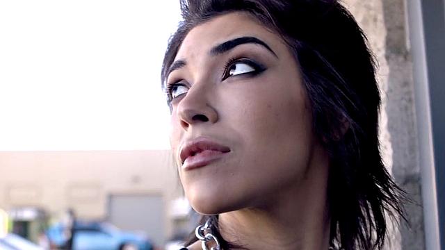 Busty TS lady licks and fucks hairy babe after getting sucked