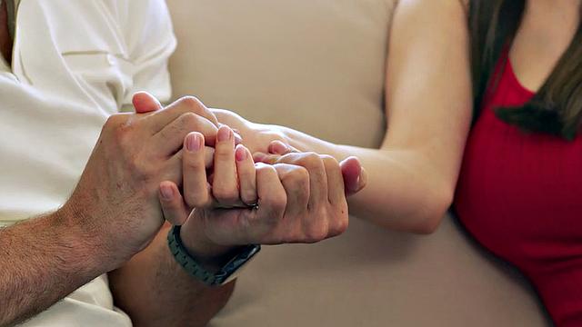 Babe riding her BF's cock after pussylicking