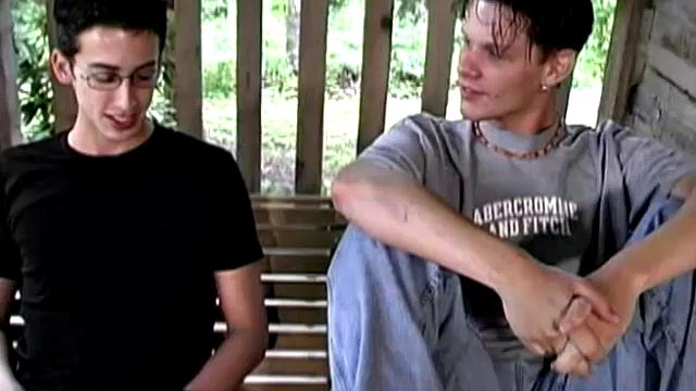 крис кортез и брейден найт устроили жаркую битву - кто кончит первым на качающемся кресле