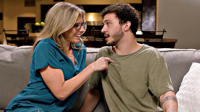 ADULT TIME - Horny MILF Cory Chase Teaches Inexperienced Stepson How To Fuck RAW