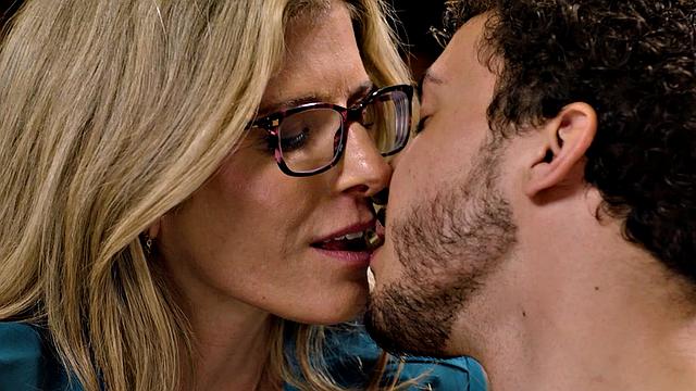 ADULT TIME - Horny MILF Cory Chase Teaches Inexperienced Stepson How To Fuck RAW