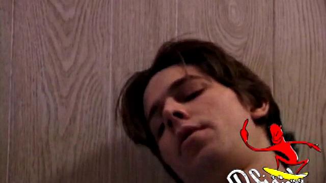 Jayden and Dan grease up their wood and we get close-ups of their horny faces. Jayden sports 8 inches and Dan holds his own. Always the instigator, Dan suggests they cum all over the glass table.