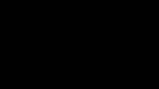 Big-titted Ebony babe solo fingering her shaved pussy