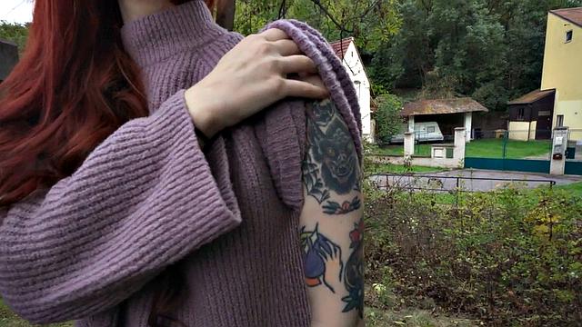 Euro redhead babe fucked 4 cash by POV sex agent
