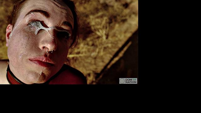 Cum in eyes, piss in mouth