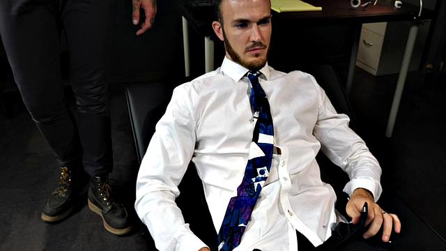 Inked sissy barebacking in couple during erotic session