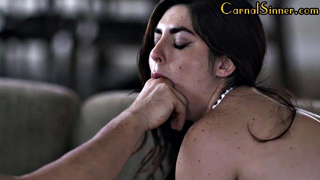 Busty bae banged by lover