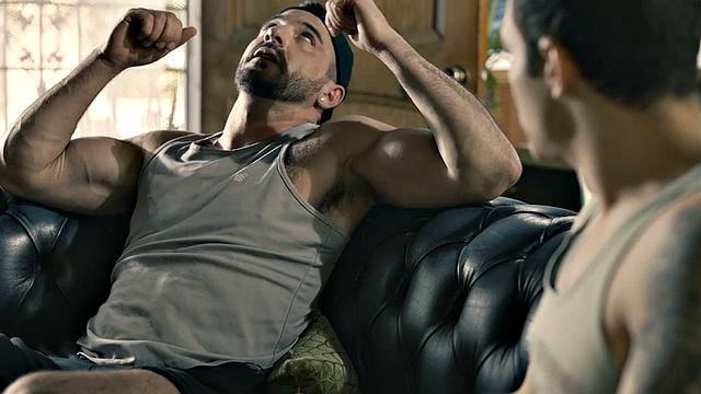 Weird stud barebacked by stepbrothers till cumshot