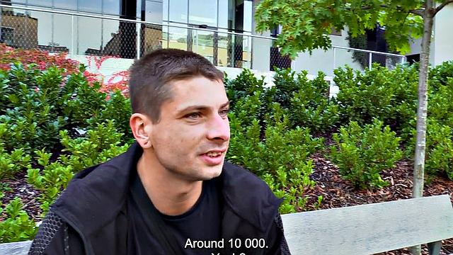 St8 twick stud gives blowjob in POV