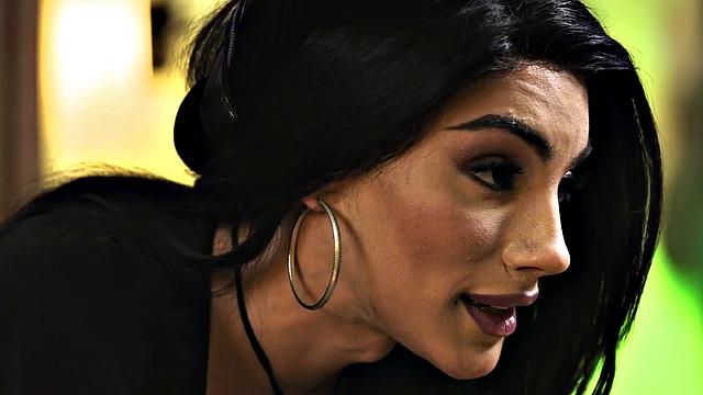 TRANSFIXED - ASMR Trans Fortune Teller Ariel Demure Fucks Hot Tattooed Customer Vanessa Vega