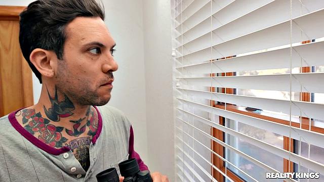 Helping the Neighbor Choose Lingerie