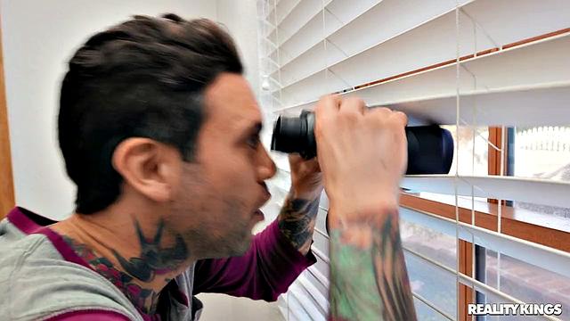 Helping the Neighbor Choose Lingerie