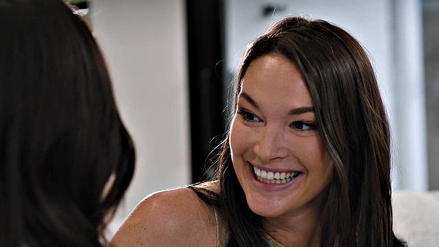 GIRLSWAY - Busty Brunette Scarlett Passionately Face Fucks Her Bestie While Getting Fingered