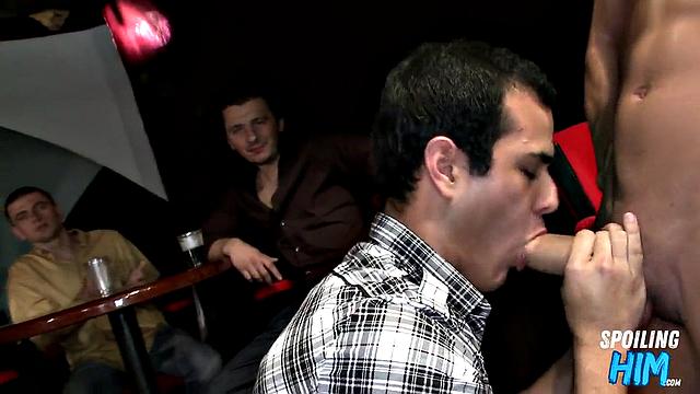 Real amateur public cocksucking