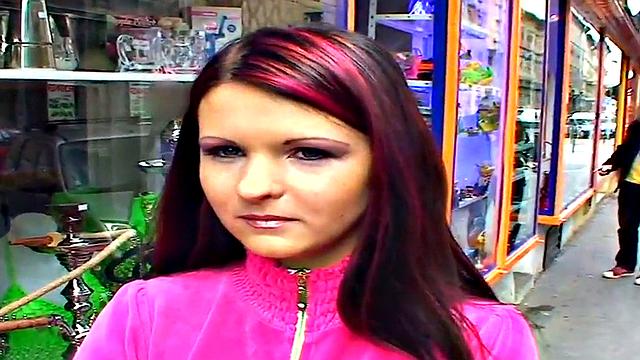 Public woman smashed in asshole by perverted fucker