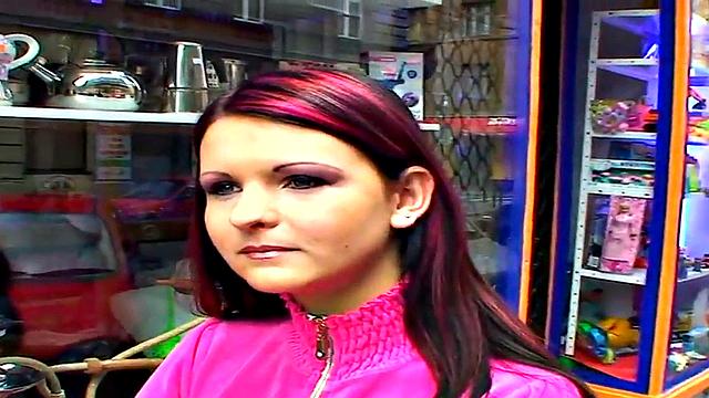 Public woman smashed in asshole by perverted fucker