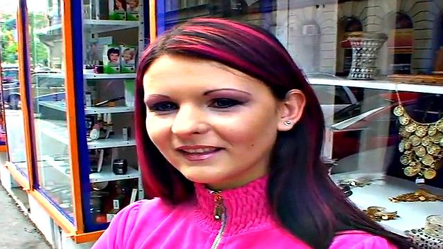 Public woman smashed in asshole by perverted fucker