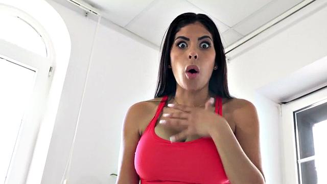 Big booty pool guard in doggystyle after BJ