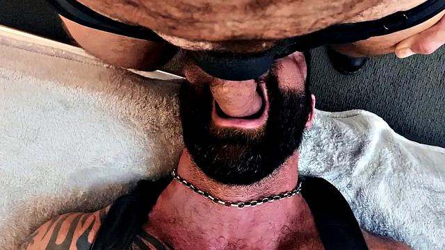 Sexy gay fucks his friend in tight anal hole