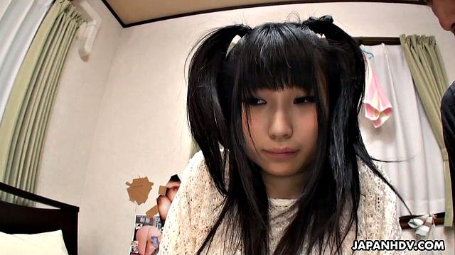 Runa Kobayashi does whatever she is told and a stranger fucks her