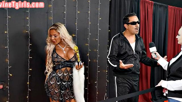 Highheels tgirl ass ravaged bareback