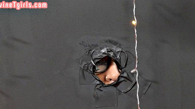 Highheels tgirl ass ravaged bareback